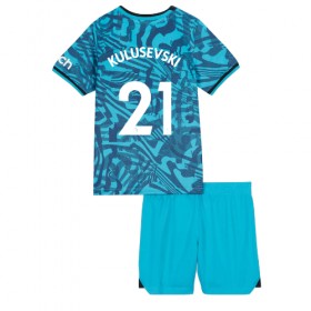 Baby Fußballbekleidung Tottenham Hotspur Dejan Kulusevski #21 3rd Trikot 2022-23 Kurzarm (+ kurze hosen)